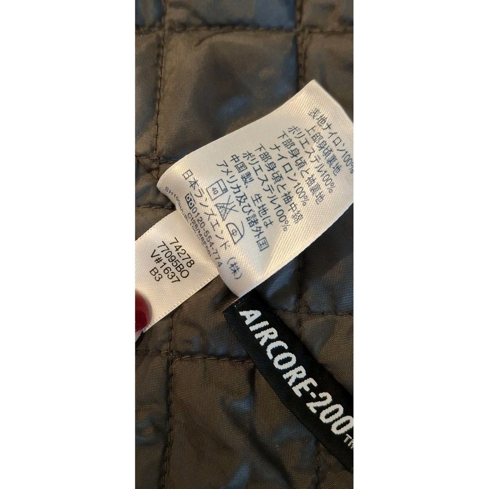 Lands' End AirCore 200 Orange Fleece Lined Women's Hooded Parka 1X (16-18) EUC - Picture 11 of 11